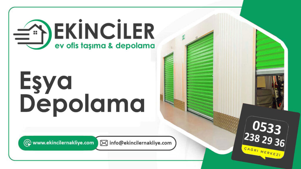 ev eşyası depolama